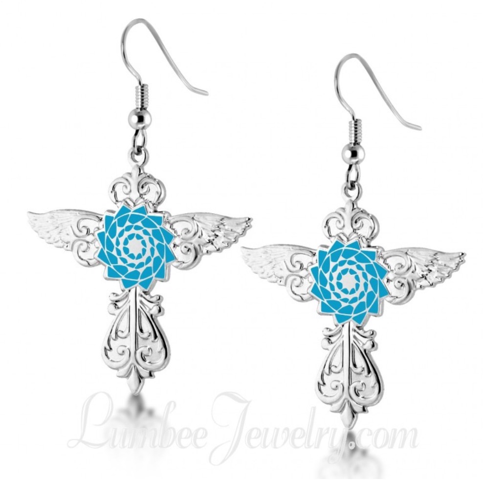 Pinecone Patchwork Native Grace Earrings